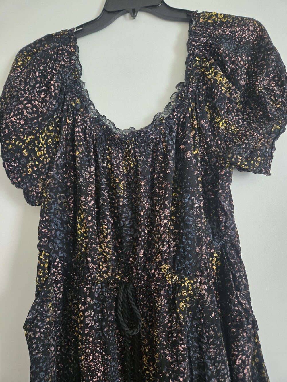 New TORRID Black Multi-Color LEOPARD Midi Dress Sz 2X - Picture 5 of 10